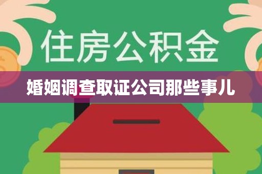 泾县婚姻调查取证公司那些事儿