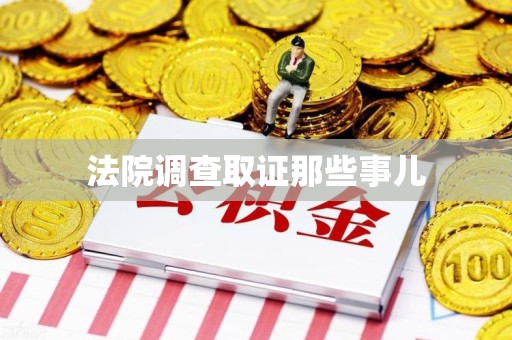 泾县法院调查取证那些事儿