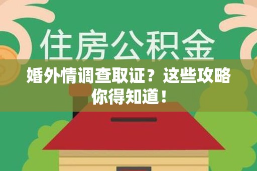 泾县婚外情调查取证？这些攻略你得知道！