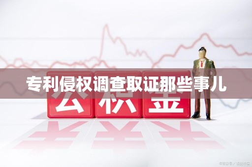 泾县专利侵权调查取证那些事儿