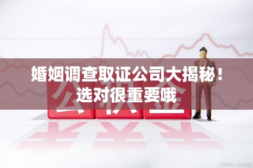 泾县婚姻调查取证公司大揭秘！选对很重要哦