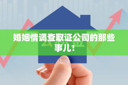 泾县婚姻情调查取证公司的那些事儿！